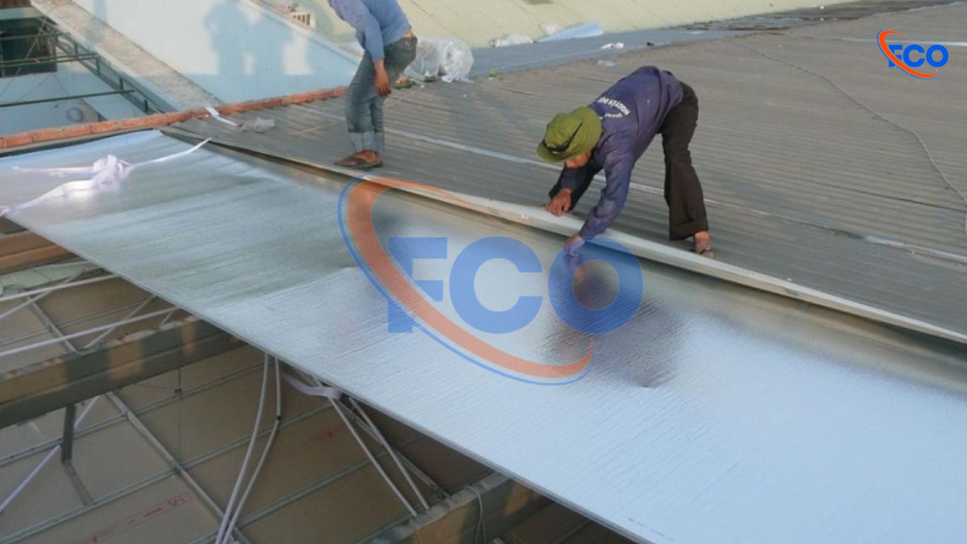 Mút xốp cách nhiệt chống nóng mái tôn: Giải pháp hiệu quả để tiết kiệm năng lượng